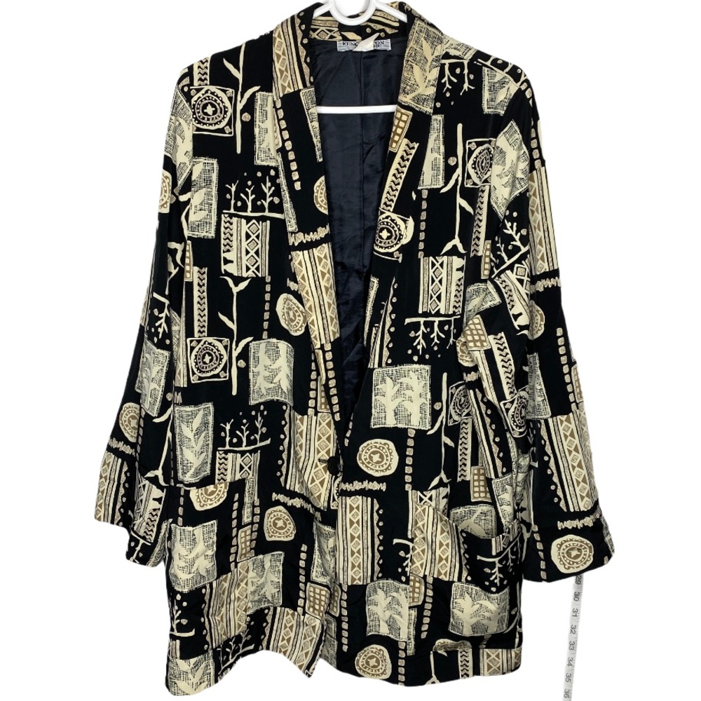 Vintage Kensington Square Oversized Blazer